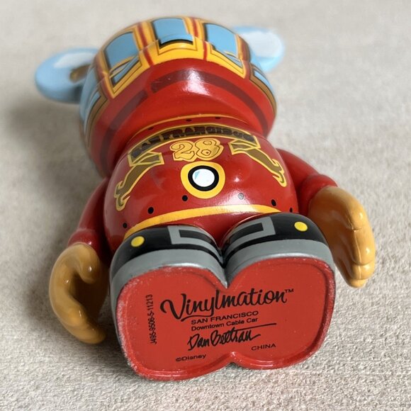 Disney Vinylmation Mickey Mouse Figure San Francisco Cable Car Dan Beltran - Picture 6 of 7